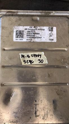 2014-2016 Chevrolet Pickup ecu ecm computer 12663373