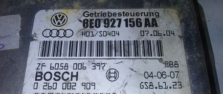8E0 927 156 AA TCM transmission computer 2004-2005 Audi A4 - Swan Auto