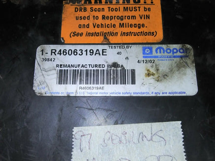 1997 Chrysler Sebring ecm ecu computer R4606319AE