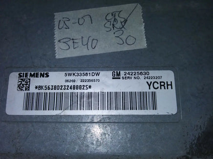 24225630 tcm transmission computer  2003-2007 Cadillac CTS or SRX