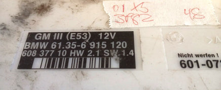 61.35-6 915 120 Body control module 2001 BMW X5