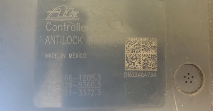 Abs anti-lock brake control module 5162240A73A