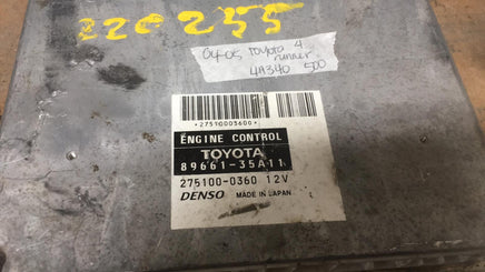 89661-35A11 Toyota 4-Runner 4Runner 2004-2005 ecu ecm computer