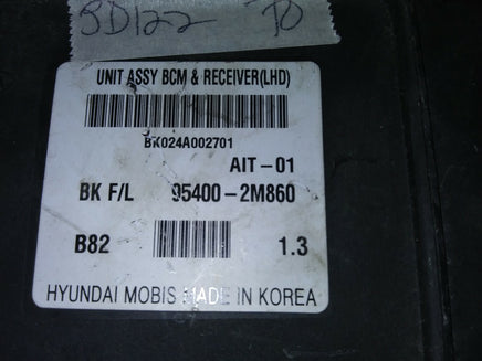 2013-2015 Hyundai Genesis bcm body control module 95400-2M860