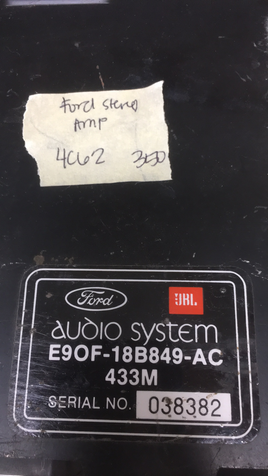 E90F-18B849-AC Ford Stereo amplifier control module computer