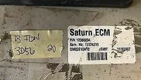 12580204 Saturn Ion 2003 ECM ECU computer