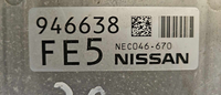 NEC046-670 Nissan Pathfinder or Infiniti QX60 2020 ecu ecm computer