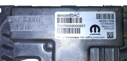 68402685AC ecm ecu computer 2024 Alfa Romeo Tonale