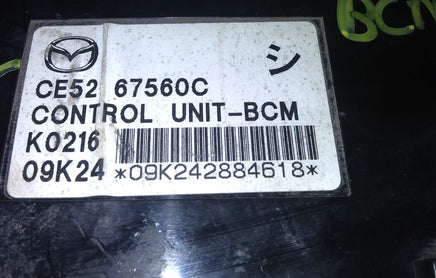 CE52 67560C bcm body control module 2008-2010 Mazda 5 Mazda5