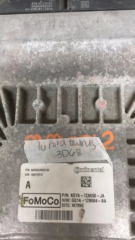 KG1A-12A650-JA Ford Taurus 2016-2018 ecm ecu computer