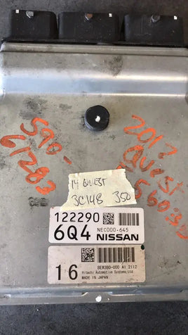 2014 Nissan Quest ecm ecu computer BEM3B0-000