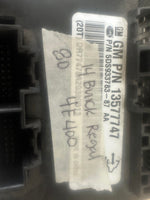 NEC015-091 Buick Regal memory seat control module computer 2014
