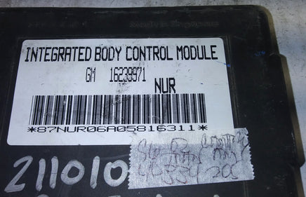 16239971 bcm body control module 1996-2002 Chevy Camaro or Pontiac Trans Am