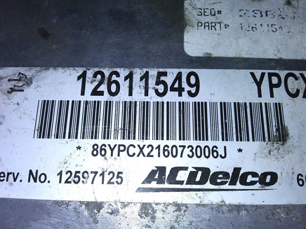 12611549 Chevy Cobalt or Pontiac G5 2007 ecu ecm computer