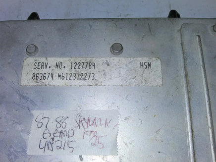 1227784 Skylark or Calais or Grand Am 1987-1988  ecm ecu computer