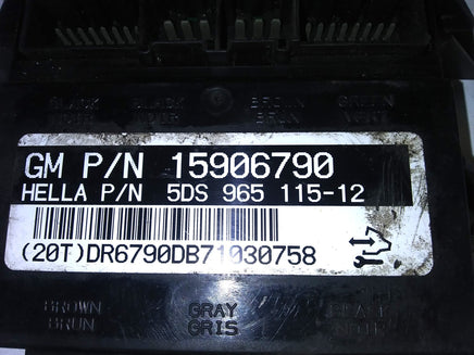 15906790 seat control module 2007 Cadillac CTS