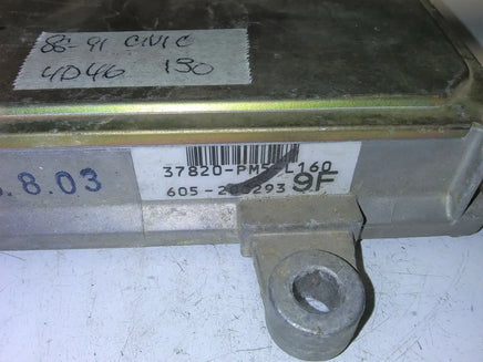 1988-1991 Honda Civic or CRX ecu ecm computer 37820-PM5-L160