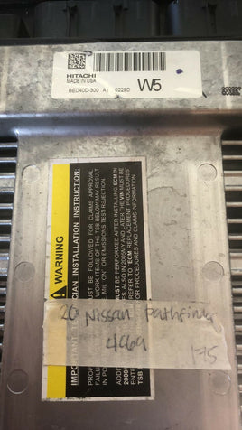 2020 Nissan Pathfinder ecm ecu computer BED40D-300