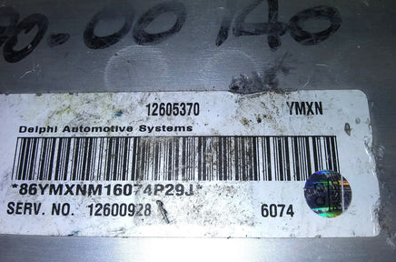 12605370 Chevrolet Equinox 2006 ecm ecu computer ***tested****
