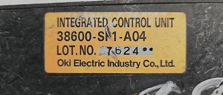 38600-SP1-A04 ingetrgated control module bcm 1988-1991 Honda Prelude - Swan Auto