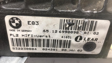 65.126990098 Amplifier power amp 2004-2010 BMW X3 or X6