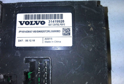 31419928 seat belt control module computer 2012-2022 Volvo XC90 - Swan Auto
