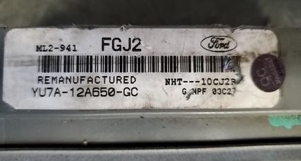 YU7A-12A650-GC Ford Windstar ecm ecu computer 2000 **Tested**