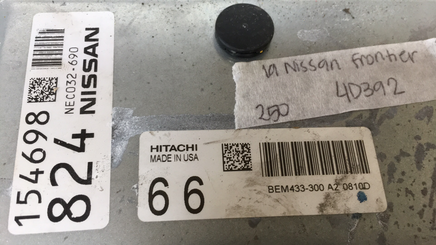 NEC032-690 Nissan Frontier ecm ecu computer 2019