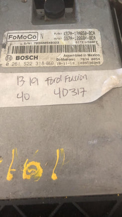 KS7A-12A650-BCA ecm ecu computer 2013-2019 Ford Fusion ***TESTED**