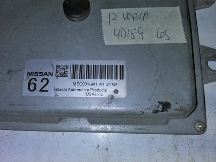 MEC901-941 Nissan Versa 2012 ecm ecu computer