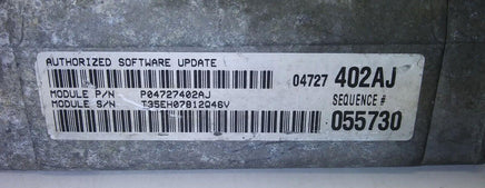 P04727402AJ ecm ecu computer 2002 Plymouth Voyager - Swan Auto