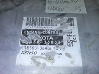 89666-33031 Toyota Camry 2000-2001 ecm ecu computer
