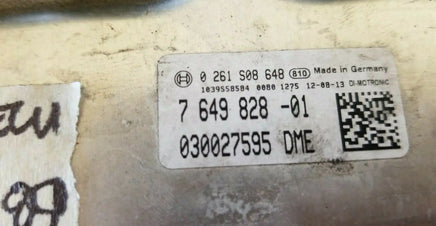 7 649 828 -01 ecm ecu computer 2012-2018 BMW 650