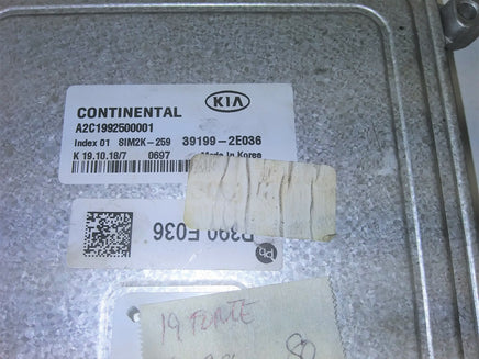 39199-2E036 Kia Forte 2019-2020 ecm ecu computer