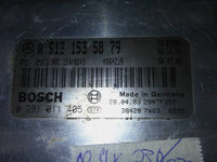 A 612 153 58 79 Mercedes SLK230 C230 2009 ecm ecu computer