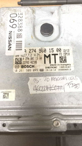 A 274 900 15 00 Mercedes W205 control module 2015-2020