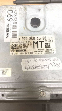 A 274 900 15 00 Mercedes W205 control module 2015-2020