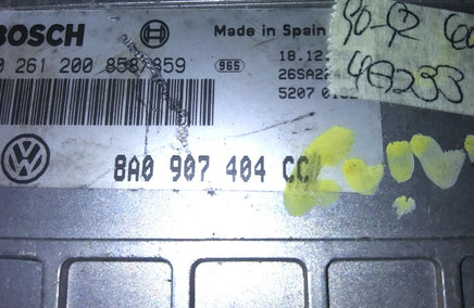 8A0 907 404 CC ecu ecm computer 1990-1992 VW Golf or Jetta