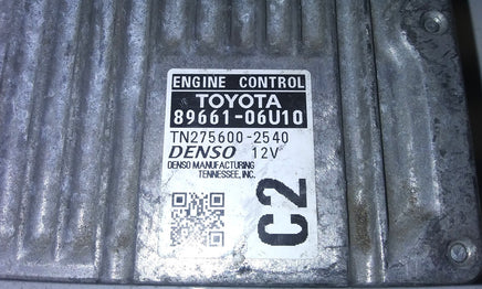 89661-06U10 ecm ecu computer 2015 Toyota Camry
