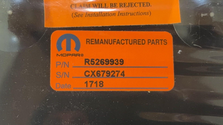 1-R5269939 Dodge Neon 1996 ECM ecu computer  **REMAN**