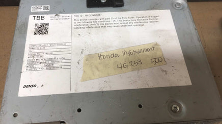 39540-TGT-BB20-M1 Honda Pilot Infotainment receiver control module computer