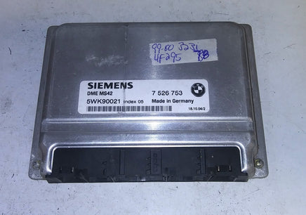 7 526 753 ecm ecu computer 1999-2000 BMW 323i 323