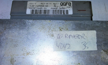 YL5F-12A650-SA ecm ecu computer 2000 Ford Ranger **TESTED GOOD**