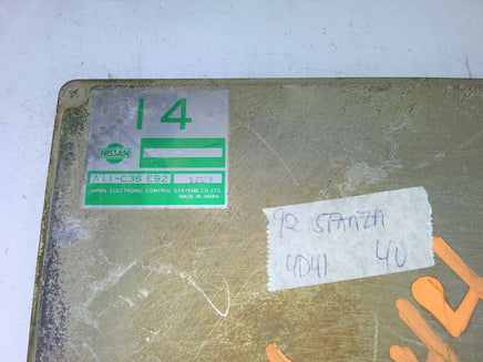 A11-C36 E92 ecm ecu computer 1992 Nissan Stanza