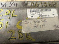 37820-RRB-A07 Honda Civic 2006-2011 ecm ecu computer