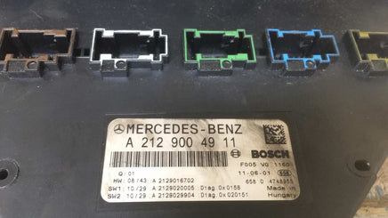 A 212 900 49 11 Mercedes-Benz W212 Amplifier Control module 2010-2016