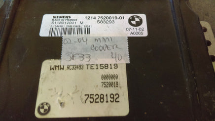 1214-7520019-01 ECM ECU computer 2002-2004 Mini Cooper