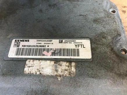 24229381 Cadillac CTS tcm transmission computer 2004-2006