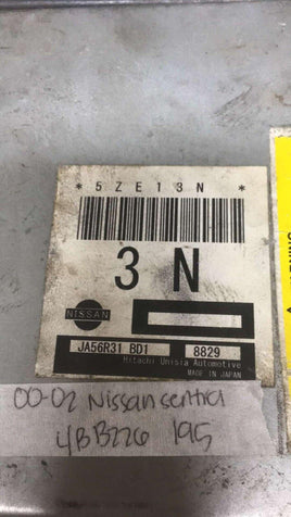 JA56R31 BD1 Nissan Sentra ecm ecu computer 2000-2002 - Swan Auto