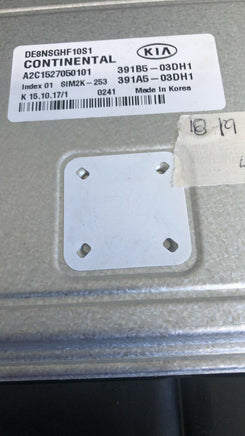 391B5-03DH1 Kia Niro engine control module 2018-2019